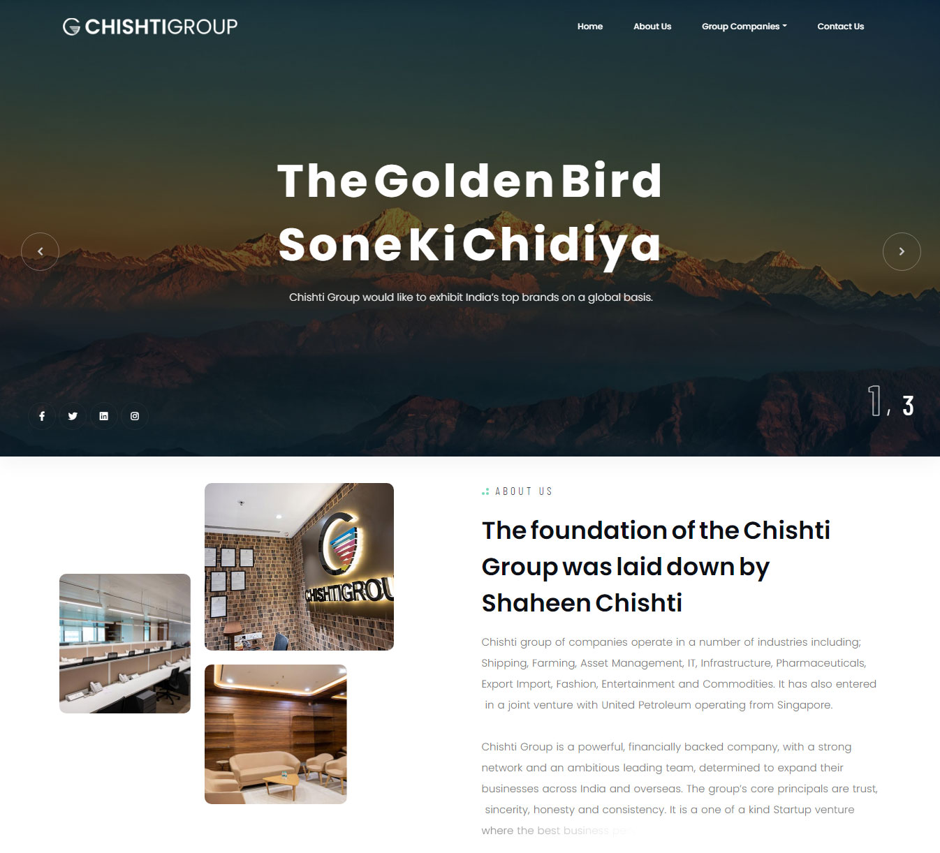Chishti Group | website